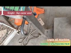 Μηχανή εκχύλισης ελαίου καστορίου 60Mpa πετρελαϊκό πατητή με κράμα