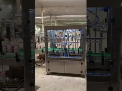 αυτόματη γραμμή συσκευασίας υγρών φιαλών