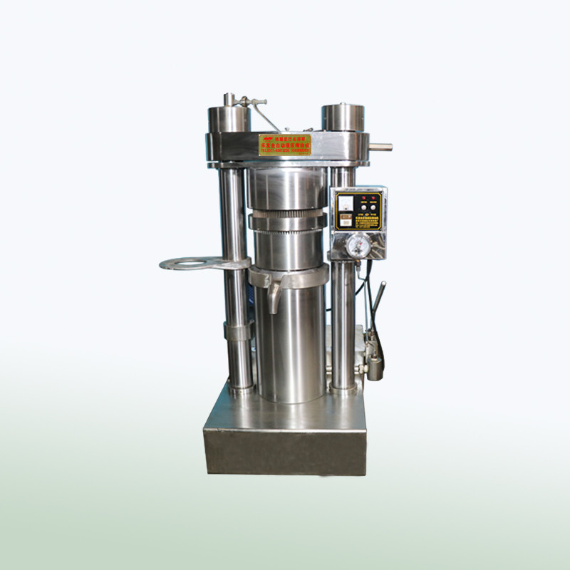 1.1KW Εύκολη λειτουργία Υδραυλικό πρέσαρ πετρελαίου Μηχανή παρασκευής ελαιόλαδου μεσημερινού 6YY-185 Εξοπλισμός επεξεργασίας ελαίου αβοκάντο